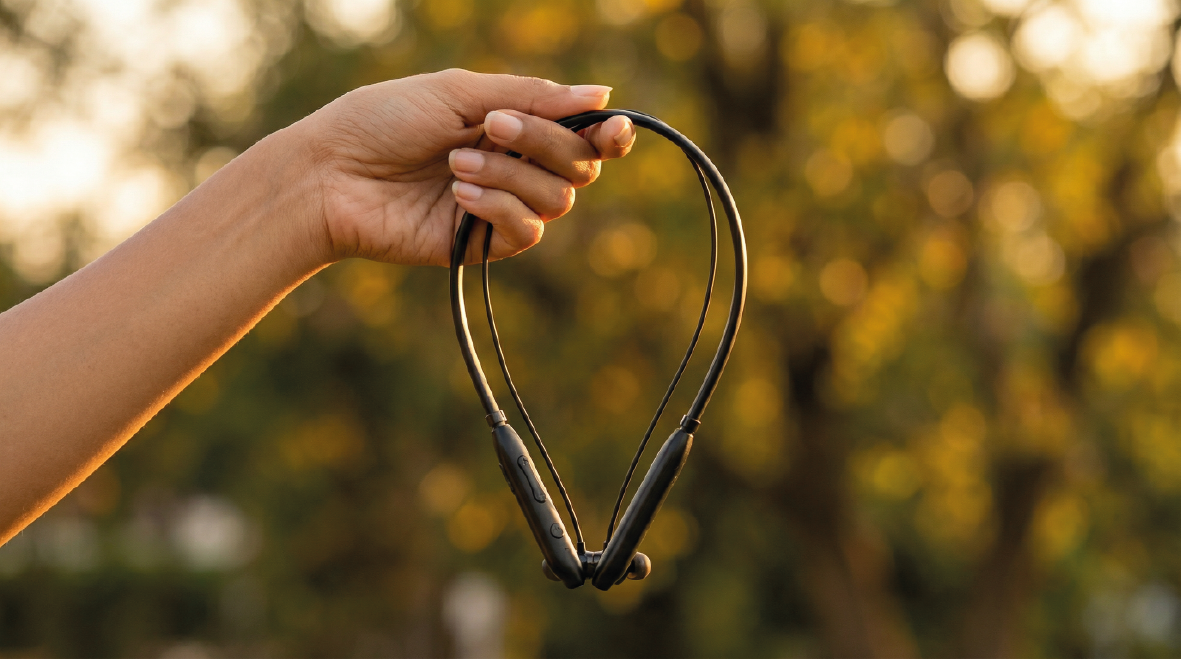 Sanso Wireless Neckband with ANC